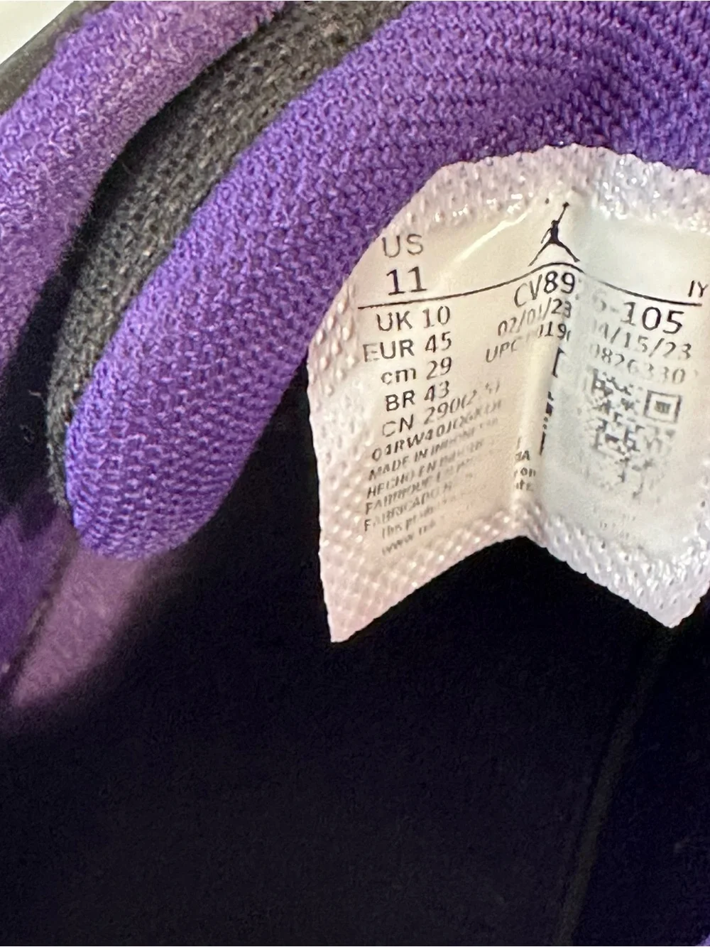 Jordan Jumpman Pro 'Black Field Purple' Basketball Shoes - men’s